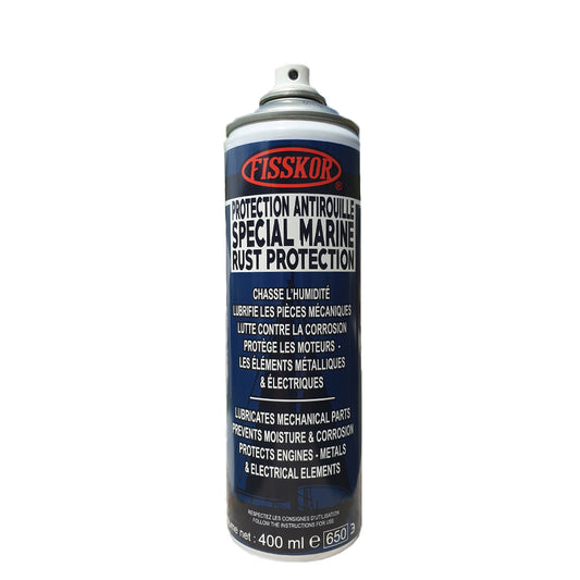 PROTECTION ANTIROUILLE SPÉCIAL MARINE | Spray aérosol anti-corrosion pour bateau et jet ski. Protège les moteurs et les accessoires de nautisme